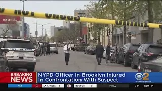 NYPD officer stabbed, suspect shot during Coney Island confrontation