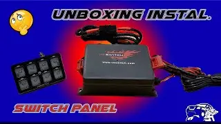 VOSWITCH UV100 — 8-канальная программируемая панель переключателей, полная установка / Xterra