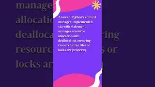 Python Interview Questions #14