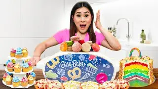 I only ate EASY BAKE OVEN foods for 24 hours!