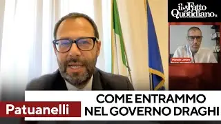 Patuanelli (M5S): “Ecco come entrammo nel governo Draghi”