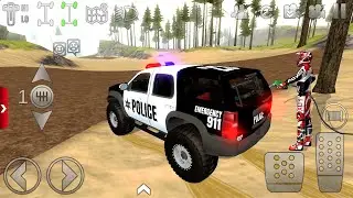 Extreme Police Jeep Dirt Car Off-road Challenge 3d - Offroad Outlaws Best Android GamePlay part 1