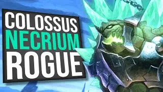 Deathrattle Rogue Feat HUGE COLOSSI!! | Standard | Hearthstone