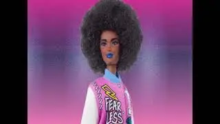 Barbie Fashionista Varsity Jacket Dress Doll
