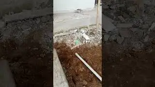 Installation of the advanced Biodigester Toilet Septic Tank construction at Agege Lagos Nigeria.