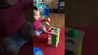 Pounding toy for toddlers | favorite toy!