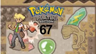 Pok&eacute;mon Platin #67 Der Letzte Rivalenkampf und im Untergrund ein Wurzelfossil gefunden