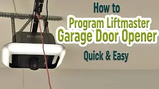 How to Program Your LiftMaster Garage Door Opener in Seconds!