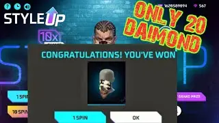 NEW STYLE UP EVENT | ONE SPIN TRICK | FREE FIRE NEW EVENT | GOD  SAWARIYA 432