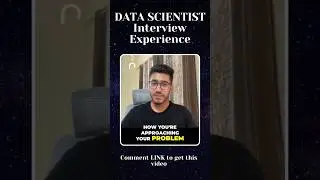 Data Scientist Interview Experience 🔥 #ai #dataanalysis #datascience #coding #interview