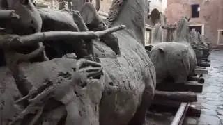 Gustavo Aceves: Lapidarium at Trajan's Market, Rome