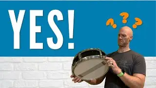 Can A Cheap Kids Snare Drum Sound Good?