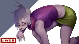 Drawing - Digitally Painting Anime GIRLS