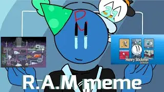 R.A.M meme [Puffballs United's bday special] (THSC and Among Us?)