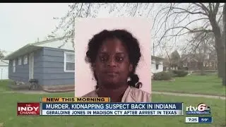 Suspect in Anderson mom's murder back in Indiana