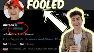How I Fooled @airrack  Into Following Me On Twitter