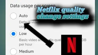 how to change video quality in Netflix! #netflix #indianetflix #teach #khowledge #