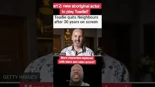 Toadie quits Neighbours after 30 years on screen#toadie #neighbours #ramsaystreet #toadfish #racism