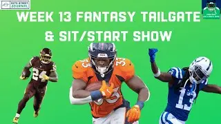 Fantasy Football Week 13 Sit/Start & Breaking News Show: JAVONTE WILLIAMS TIME!