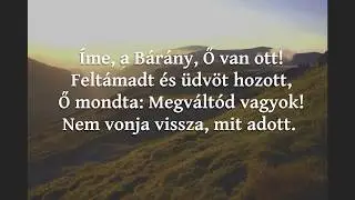 A mennyben fenn a trónusnál