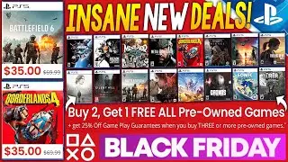 Absolutely INSANE NEW Black Friday 2025 PS5 Game Deals - NEW DISCOUNTS, Buy 2 Get 1 FREE CHEAP GAMES