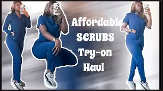 So I went SCRUBS shopping...... || Affordable Scrubs try-on haul