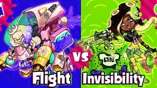 ABM: Splatoon 2 - Flight Vs Invisibility !! Splatfest Gameplay Match!! HD