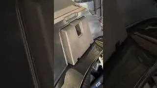 Remove the cover to install usb gps for Yamaha 2023 jet ski