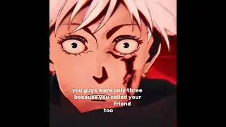 GANG FIGHT JJK... #gojosatoru #chosoedit #anime