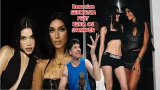Reaccion SEVDALIZA FEAT KENIA OS  STRIPPER OFFICIAL LYRIC VIDEO