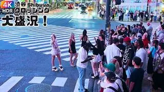 😆Packed with People! Satsuei (Photo/Film) Dash Is So Worth It @ Shibuya Crossing in Tokyo 2025 4kHDR