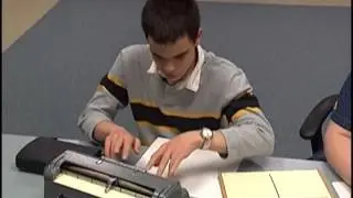 05B 06  Algebra  Solving Equations with Braillewriter