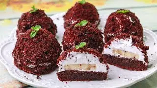 Mini Chocolate Pie Cake | Eggless & Without Oven | Yummy
