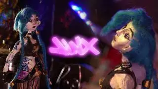 Making :  JINX  - ARCANE - a silicone stop motion puppet