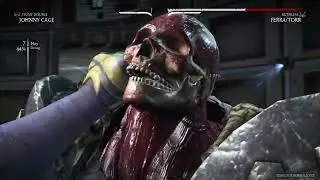 Johnny Cage (Stunt Double) 77% Combo + Chip Damage