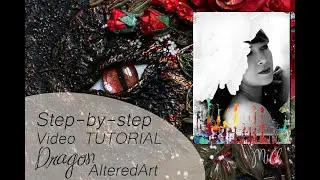Video tutorial. Mixed Media. Panel