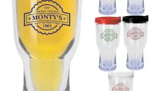Travel Brew2Go Beer Glasses Mugs Insulated Customized Company Logo