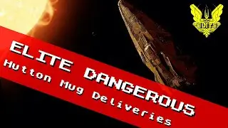 Delivering a Hutton Mug Into The Black Hole At The Centre Of The Galaxy  - Elite Dangerous.