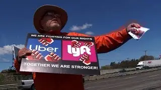 Ride-Share Drivers Hold One-Day Strike