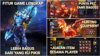 GAME RPG INI FITUR LENGKAP BISA JUALAN SESAMA PLAYER! Dungeon Hunter 6 Gameplay LV 240 Boss Battle