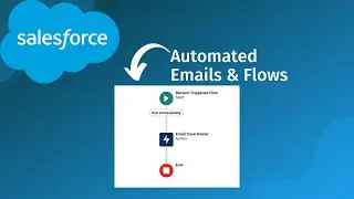 Как создавать автоматические электронные письма в Salesforce (запись триггерного потока)