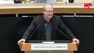Investitionsprogramm Berlin 2024 bis 2028. Redebeitrag von Sven Heinemann, MdA