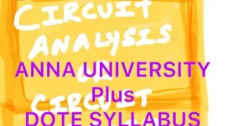 Circuit Analysis  or Circuit Theory energy sources,dependant,active,passive,linear  element,Networks