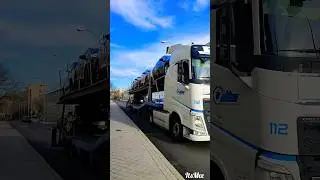 Car Hauler Truck #carhauler #truck #carrier #commercial #transport #trailer #cars #shortvideo #tier
