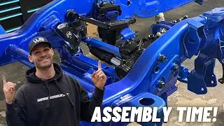 СБОРКА ГРУЗОВИКА LBZ DURAMAX SEMA В МОЁМ ГАРАЖЕ | ЧАСТЬ 9 | - СБОРКА ПЕРЕДНЕЙ ЧАСТИ