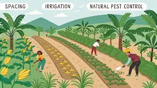 Boost Your Banana Farm with Smart Intercropping! 🍌🌱