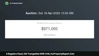 6 Bogalara Road, Old Toongabbie NSW 2146 | AuPropertyReport.Com