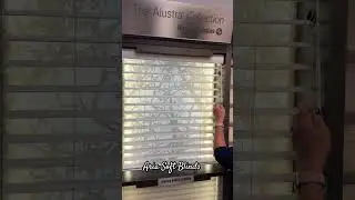 Hunter Douglas Aria Soft Blinds with LiteRise. #youtubeshorts #customblinds