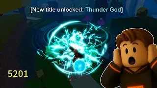 I Bounty Hunt with New LIGHTNING FRUIT and its Destroying Players in Blox Fruits!