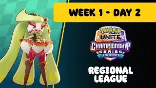 LIGA REGIONAL Pokemon UNITE ✨ LATAM EUROPA NA ✨ 2° SEMANA ✨DÍA 1  !bracket ✨ - @cutounite